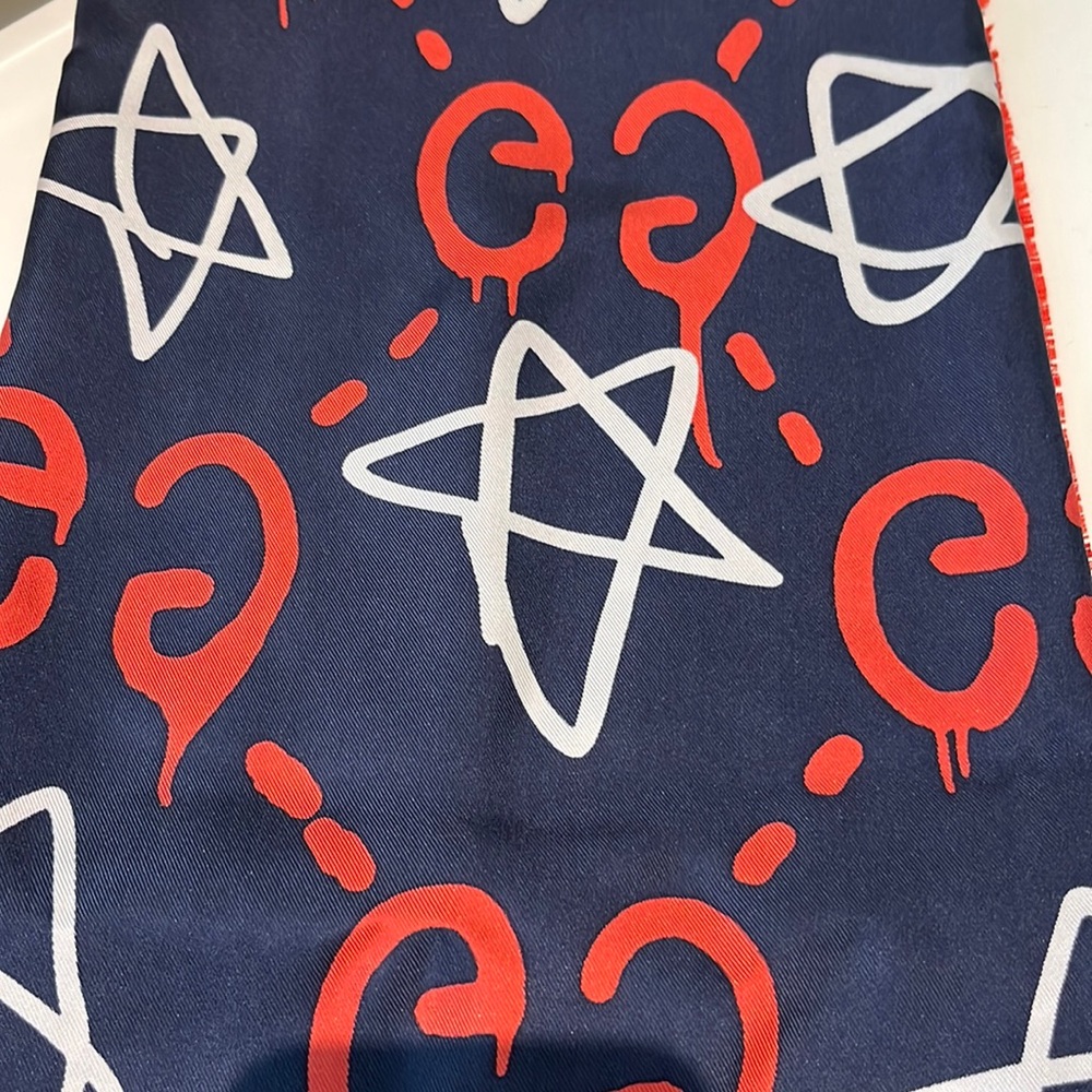 Gucci Ghost GG Scarf